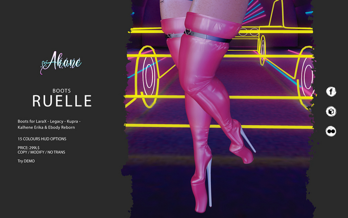 (DEMO) Akane: Ruelle Boots Pack