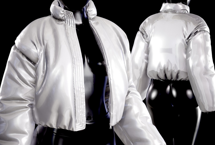 Svoya Puffer White