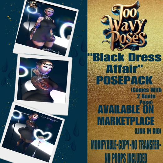 "BLACK DRESS AFFAIR" 2PK TWP