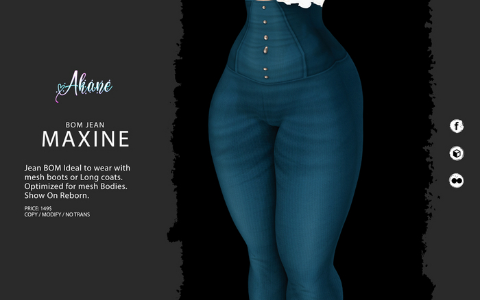 .HS. Maxine High Waisted Pant BOM White