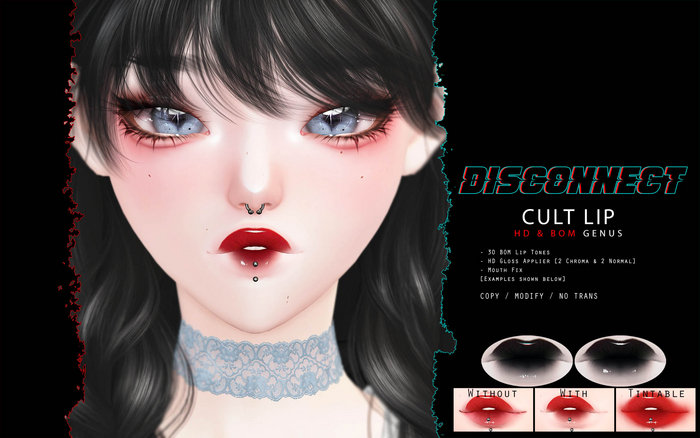 -Disconnect. Cult Lip [BOM][GenusMorphToon]
