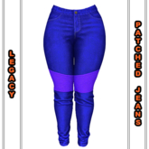 Kathleen's Patched Jeans For The Legacy Body