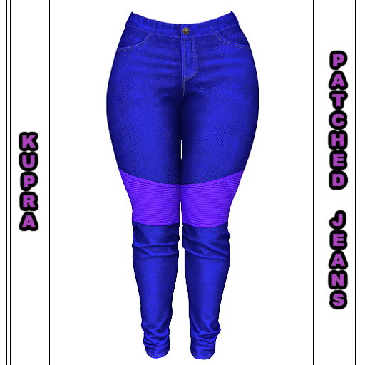 Kathleen's Patched Jeans For The Kupra Body
