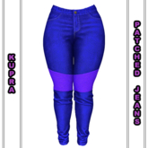 Kathleen's Patched Jeans For The Kupra Body
