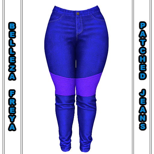 Kathleen's Patched Jeans The Belleza Freya Body