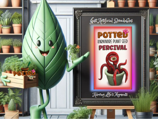 Potted: Karnivore Plant Seed: Percival