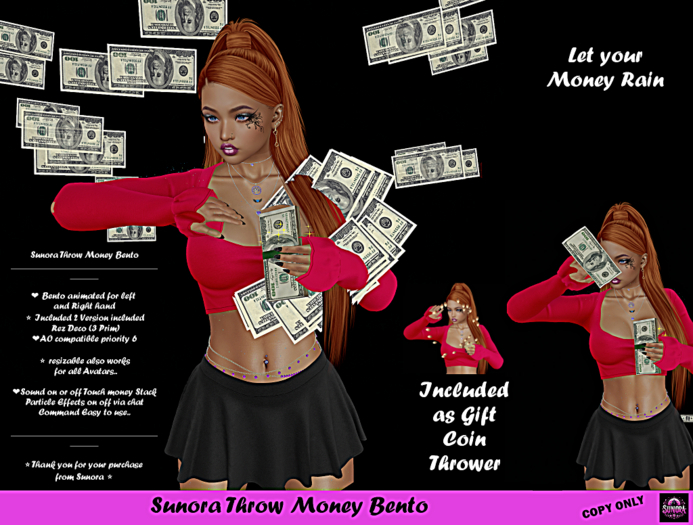 Sunora Throw Money Bento