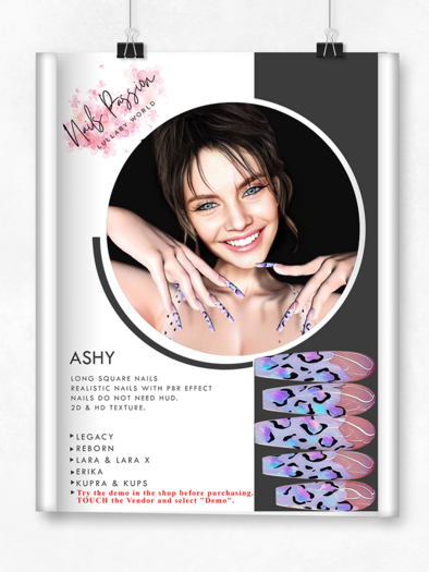 Nails Passion - Ashy