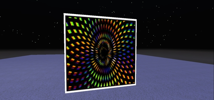 Animated Color Trip Poster - Psychedelic