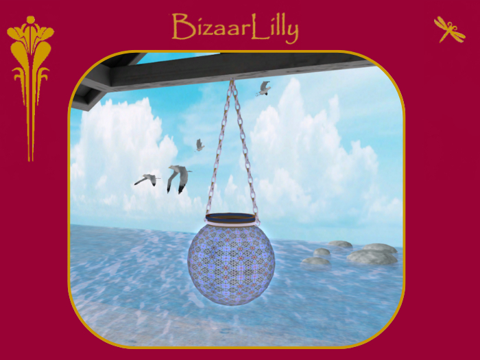 Arabica Hanging Lantern ~ Peridot