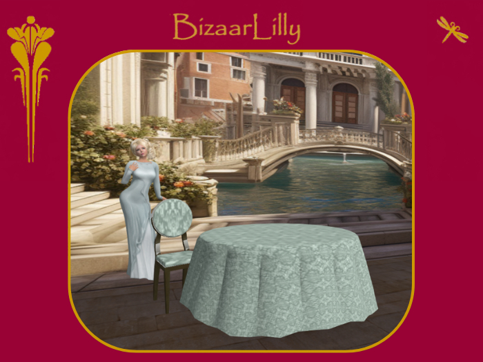 Elegance Dining Set ~ Mint