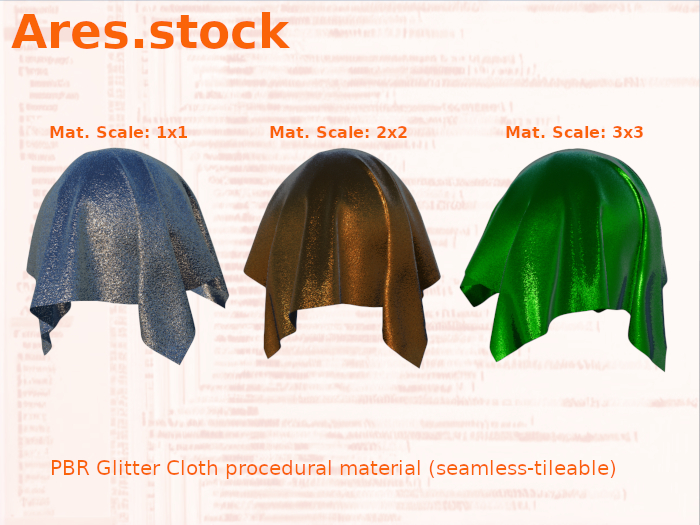 Ares.stock.glitterCloth