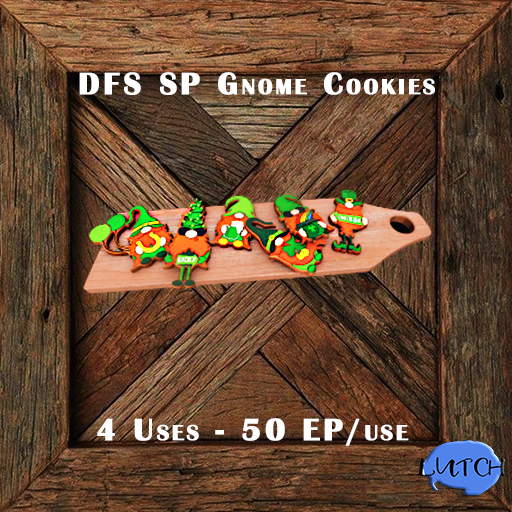 DFS SP Gnome Cookies (Limited) (RARE)  (TOTAL 200 EP)
