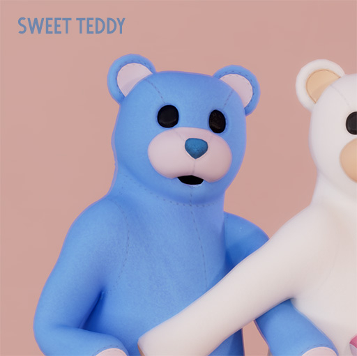 $NT Sweet Teddy BLUE