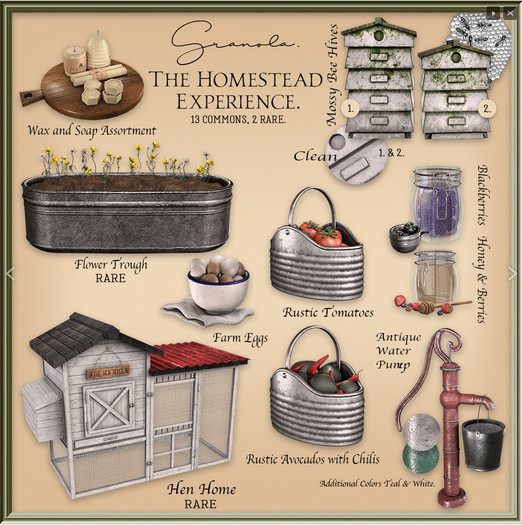 Granola. Water Pump Red.