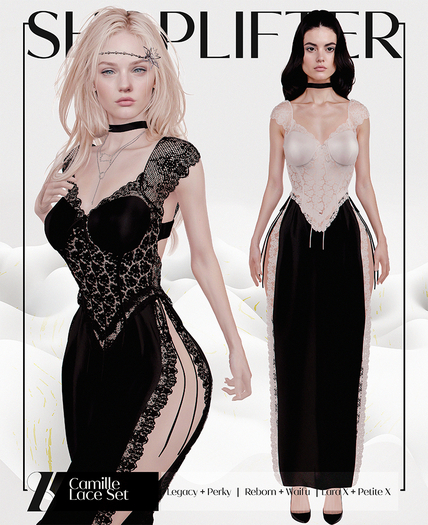 [SHOPLIFTER] - 'Camille' Lace Set / Fatpack