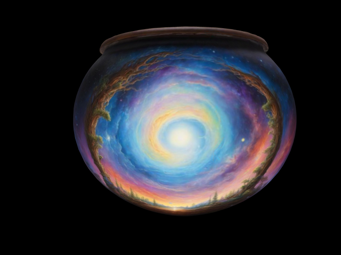 HB: Galaxy Planter Pot FuLL PERM
