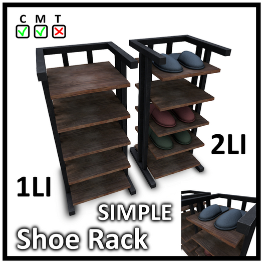 {HNC} - Simple Shoe Rack BOXED