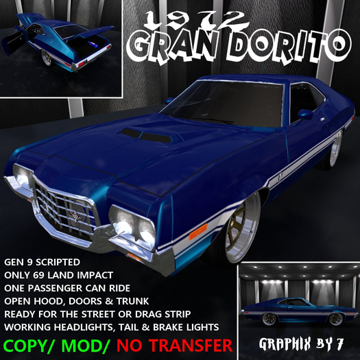 GB7 1972 GRAN DORITO (BOXED)