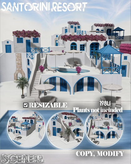 SCENERY// Santorini Resort