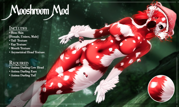 FK* Mooshroom ☾☾1☽☽ ☾☾BOM☽☽ ☾☾Furry Mod☽☽