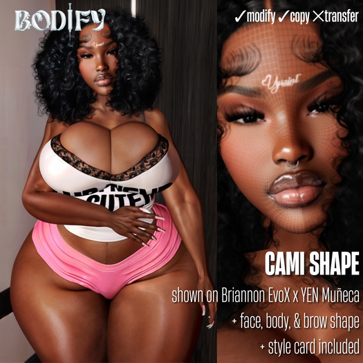 [BDFY] Cami Shape + Style Card