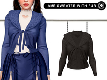 Addams // Ame Sweater with Fur // N*29
