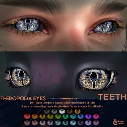 [T] // Theropoda Eyes