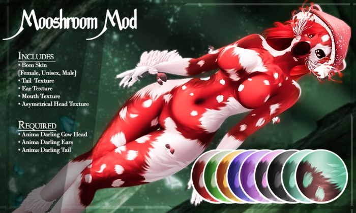 FK* Mooshroom ☾☾MegaFatpack☽☽ ☾☾BOM☽☽ ☾☾Furry Mod☽☽