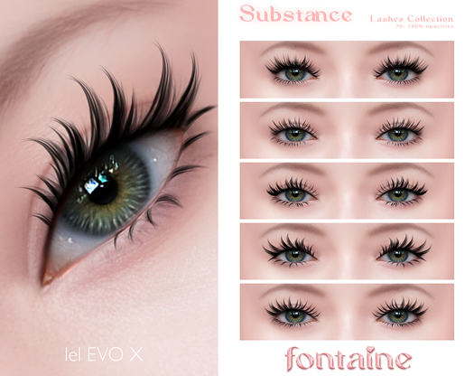 Fontaine Cosmetics - Substance Lashes Collection