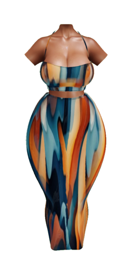 !TRB - Isla Two Piece Dress 1