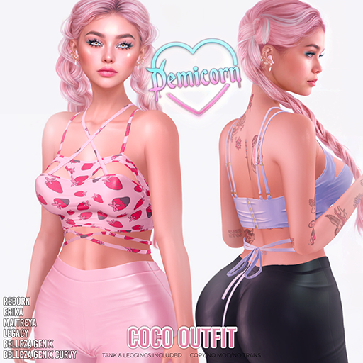 Demicorn - Coco Outfit - Fatpack
