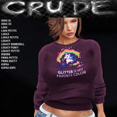 Glitter is my favorite color Women's Sweatshirt (WSL <Wear Me>