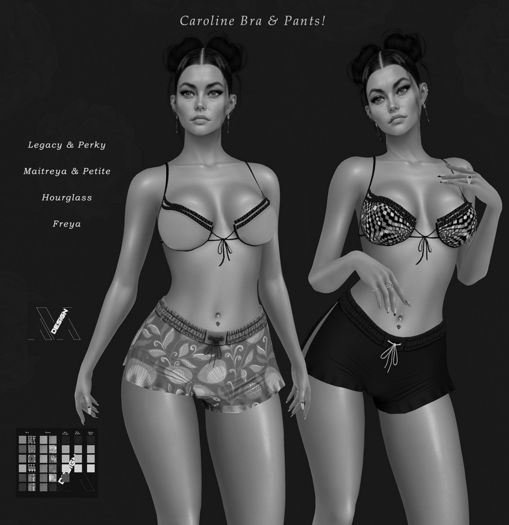 Ava Design/Caroline Bra & Pants! Demo