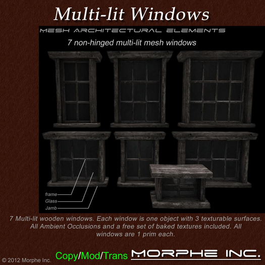 Multi-lit  windows package