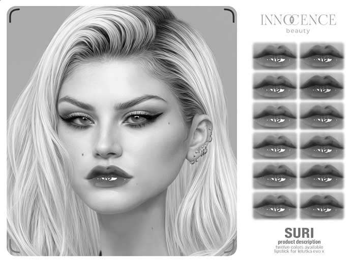INNOCENCE beauty - DEMO SURI LIPS LELUTKA EVO X