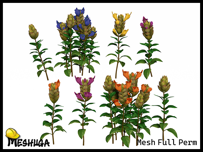 Meshuga E Rondo Second Life Marketplace - Meshuga Spring Flowers - Philippine Gmelina ...