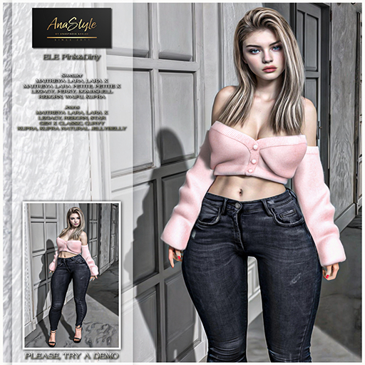AnaSTyle - Ele Pink&Dirty Outfit (WEAR)*