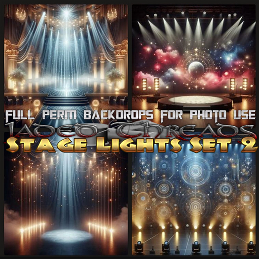 (JT) Stage Lights Set  2 