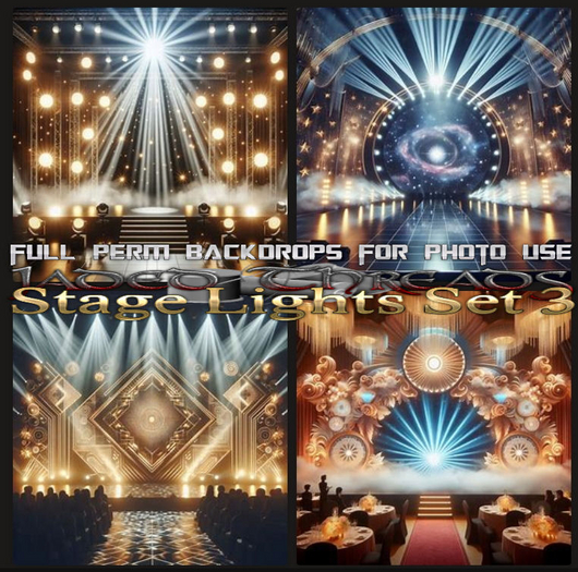(JT) Stage Lights Set 3 