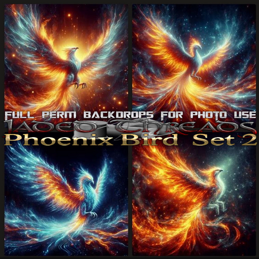 (JT) Phoenix Bird Set 2 