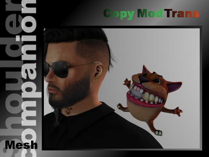 Cheshire Cat (shoulder companion)