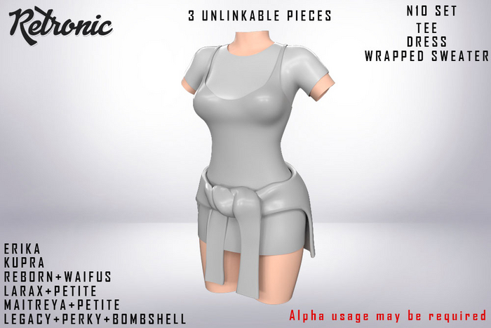 [RETRONIC] N10 Set Full Perm 