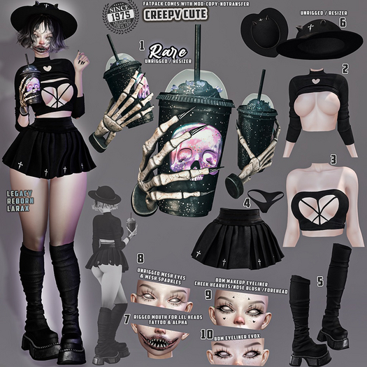 09.[Since1975] Creepy Cute - Makeup evox