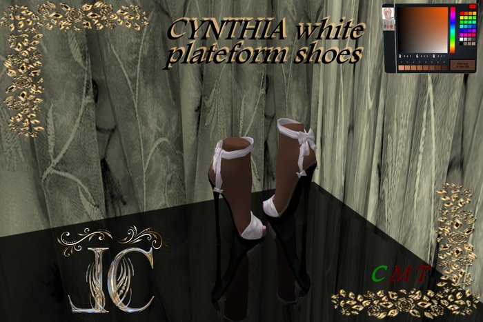 LC shoes-white CYNTHIA