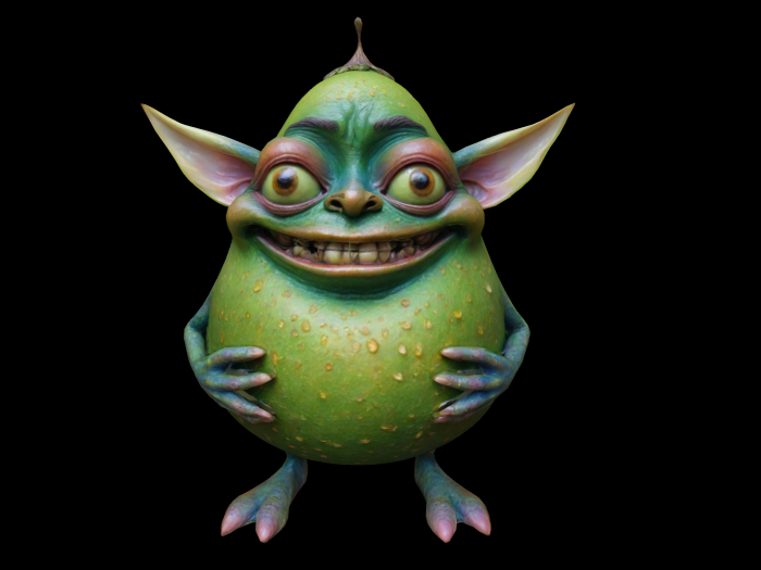 HB: Avocado Goblin Statue FuLL PERM