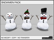 ..:: URBAN AFFLICTION ::.. Snowmen Pack