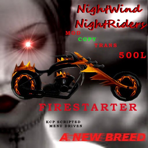 Vampire Firestarter Motorcycle Bike