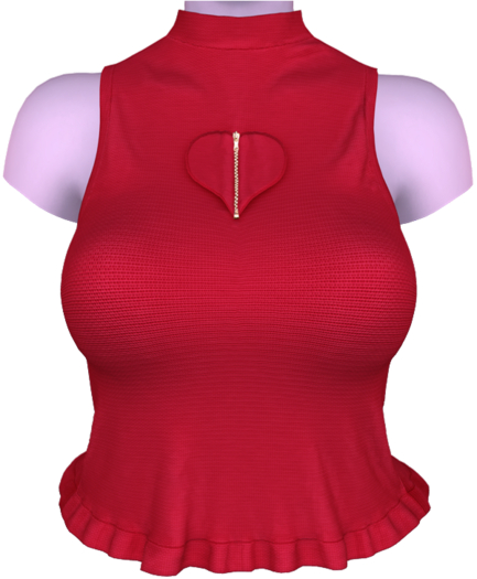 [FAME] Top - Femi / Red