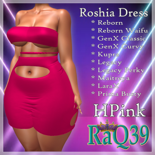 [R39] Roshia Dress-HPink